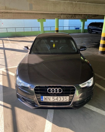 Audi A5 cena 57900 przebieg: 219000, rok produkcji 2013 z Warszawa małe 704